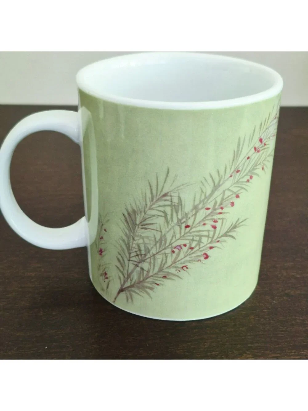 Marshall Fields Botanical Mug Set, Cherry Blossom, Magnolia & Hellebore Flowers
